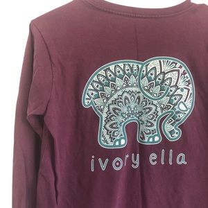 XS Ivory Ella Long Sleeve Top